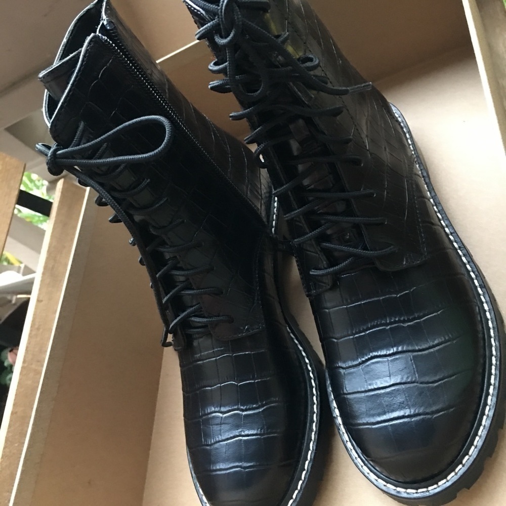 Reformation Amelia Leather Boot Size 6 NWT - Picture 11 of 12
